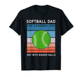 Mens Softball Dad Like Baseball T-Shirt - Casual Everyday Wear for Adults - T-Shirt, Sweatshirt, Hoodie