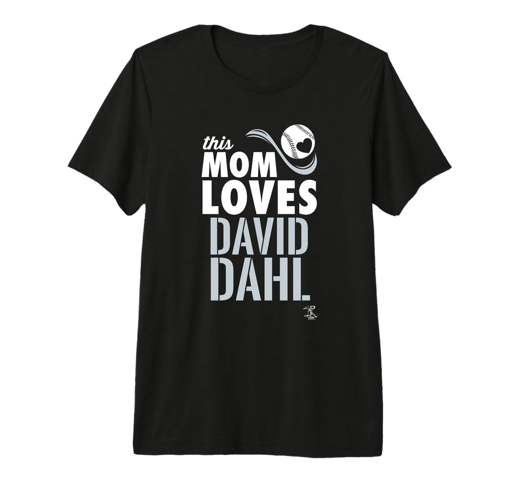 David Dahl This Mom Loves Tri Blend T-Shirt - Streetwear Style for Adults - T-Shirt, Sweatshirt, Hoodie