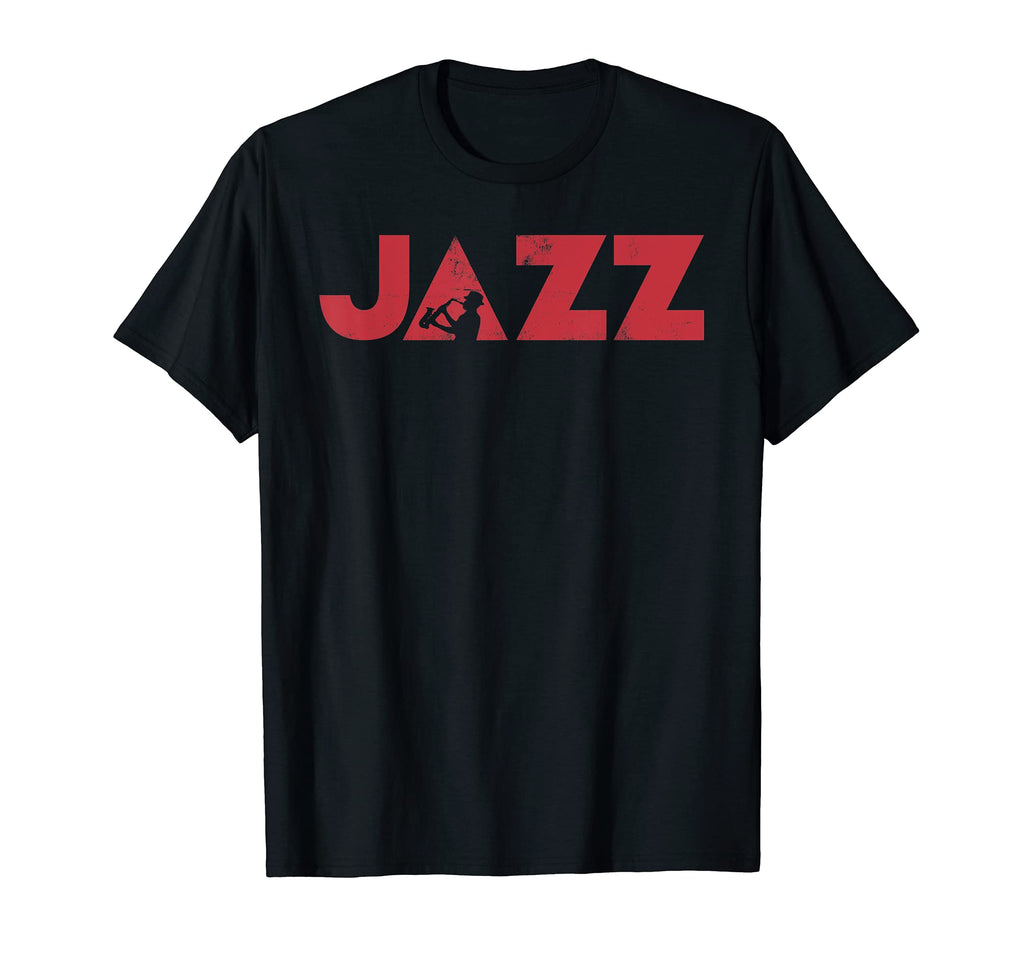 Distressed Jazz T-Shirt - Aesthetic Graphic for Adults - T-Shirt, Sweatshirt, Hoodie