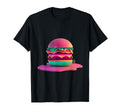 Cheeseburger Vaporwave Retrowave T-Shirt - Casual Everyday Wear for Adults - T-Shirt, Sweatshirt, Hoodie