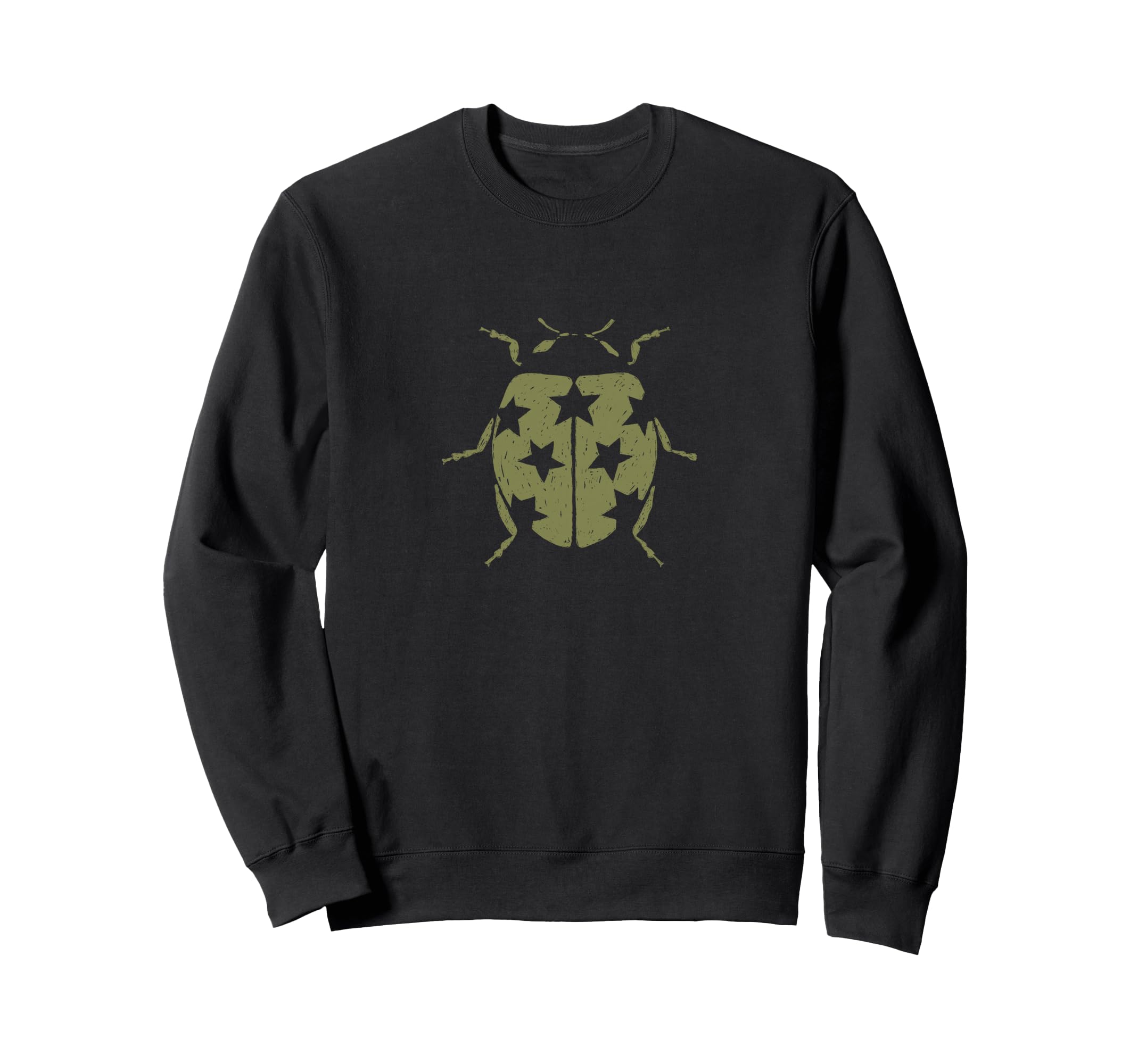 Fairy Grunge Ladybug Star Dots Sweatshirt - Casual Everyday Wear Unisex - T-Shirt, Sweatshirt, Hoodie
