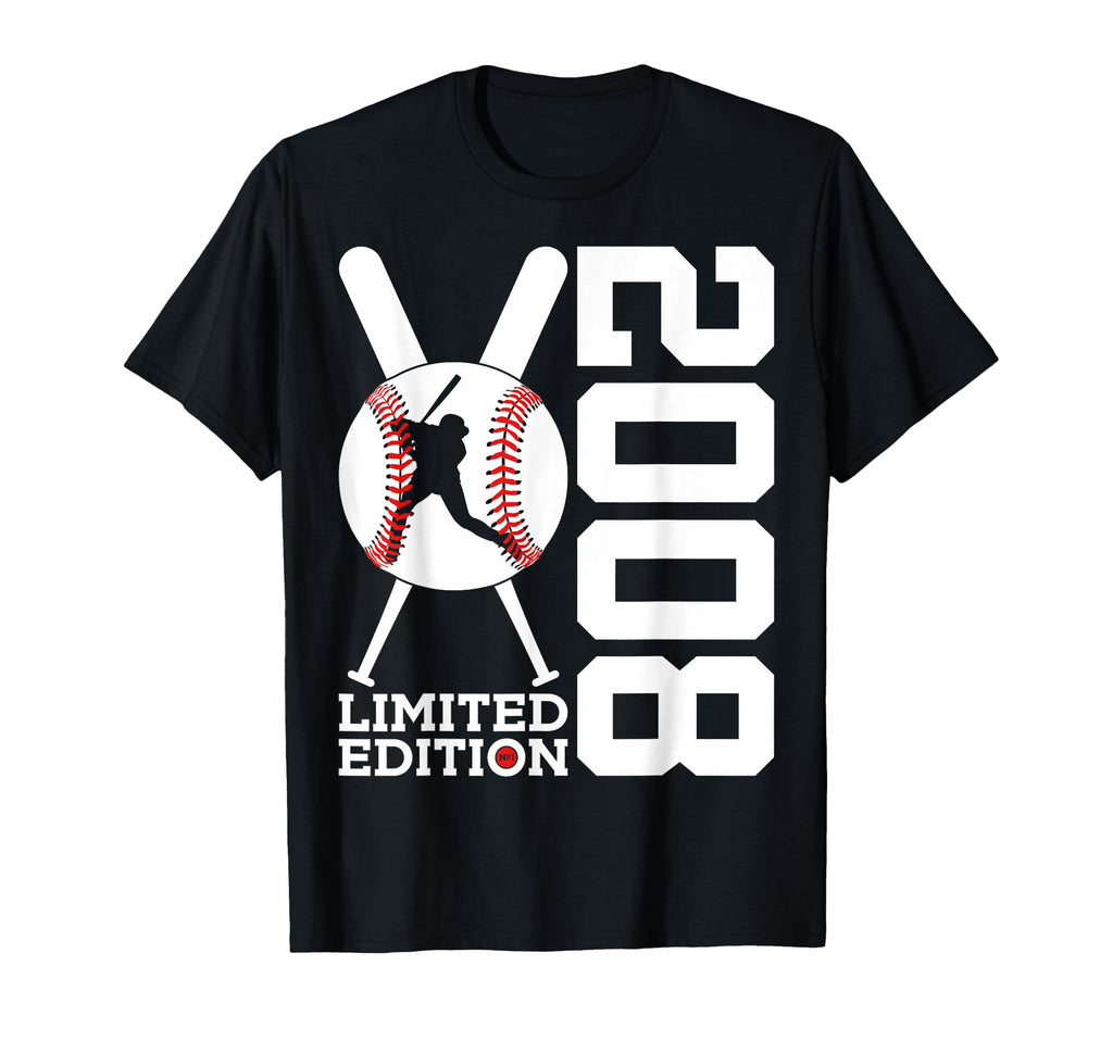 18Th Birthday Baseball 2008 T-Shirt - Streetwear Style Unisex - T-Shirt, Sweatshirt, Hoodie