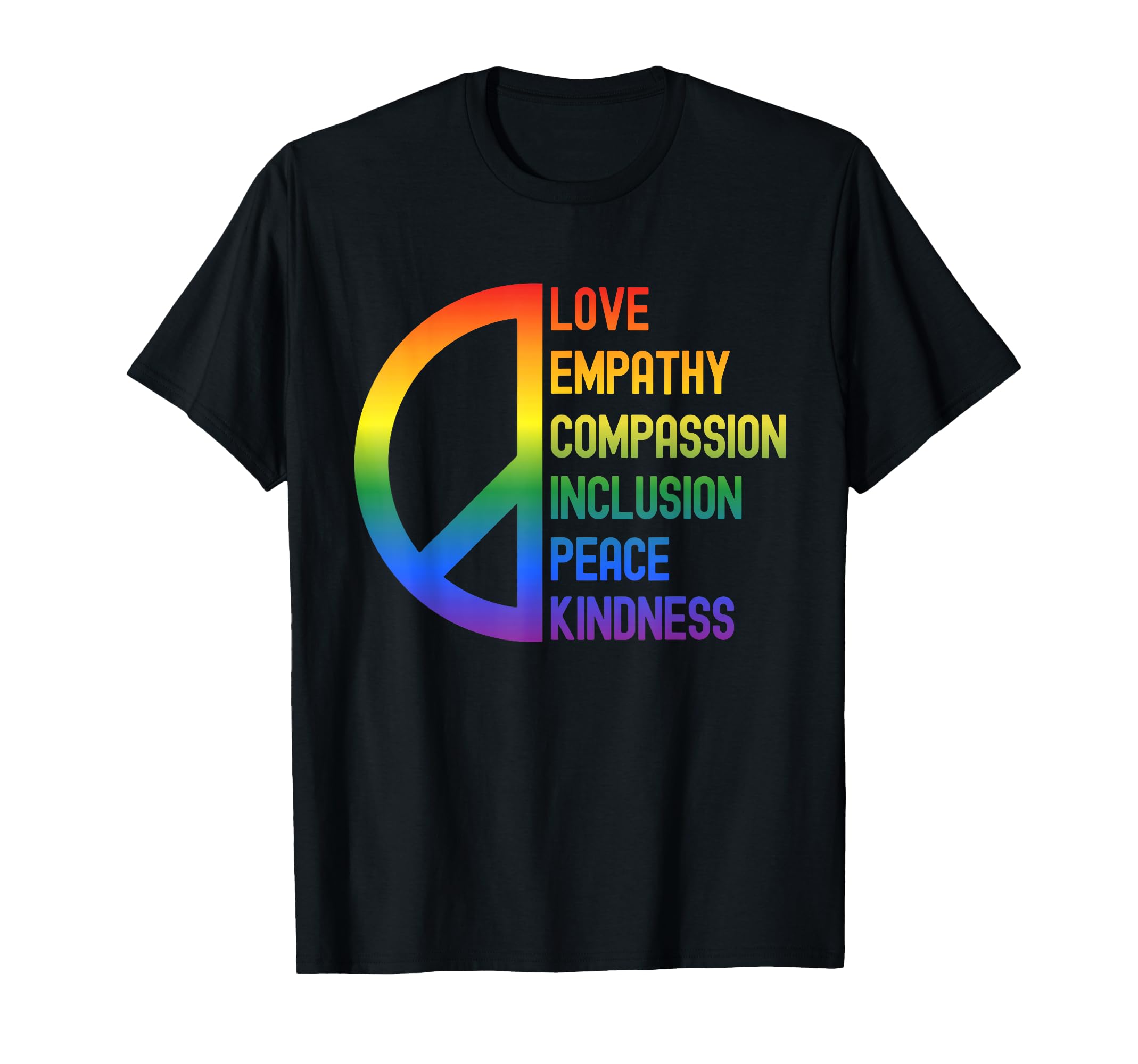 Spread Love Empathy Compassion Peace T-Shirt - Custom Art Print for Adults - T-Shirt, Sweatshirt, Hoodie