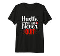 Hustle Hit And Never Quit Baseball T-Shirt - Custom Art Print Unisex - T-Shirt, Sweatshirt, Hoodie