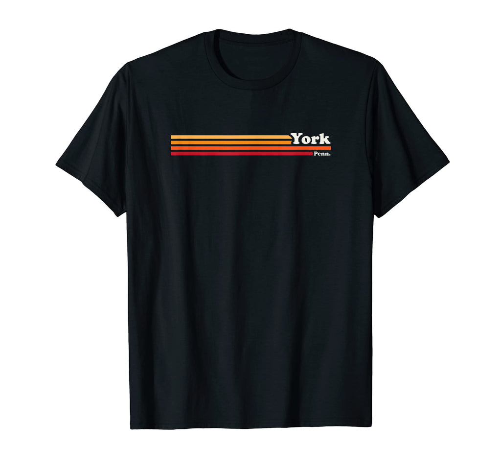 1980S York Pennsylvania T-Shirt - Aesthetic Graphic Unisex - T-Shirt, Sweatshirt, Hoodie