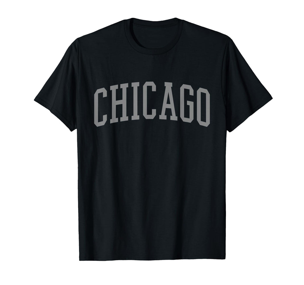 Chicago Black T-Shirt - Casual Everyday Wear for Adults - T-Shirt, Sweatshirt, Hoodie