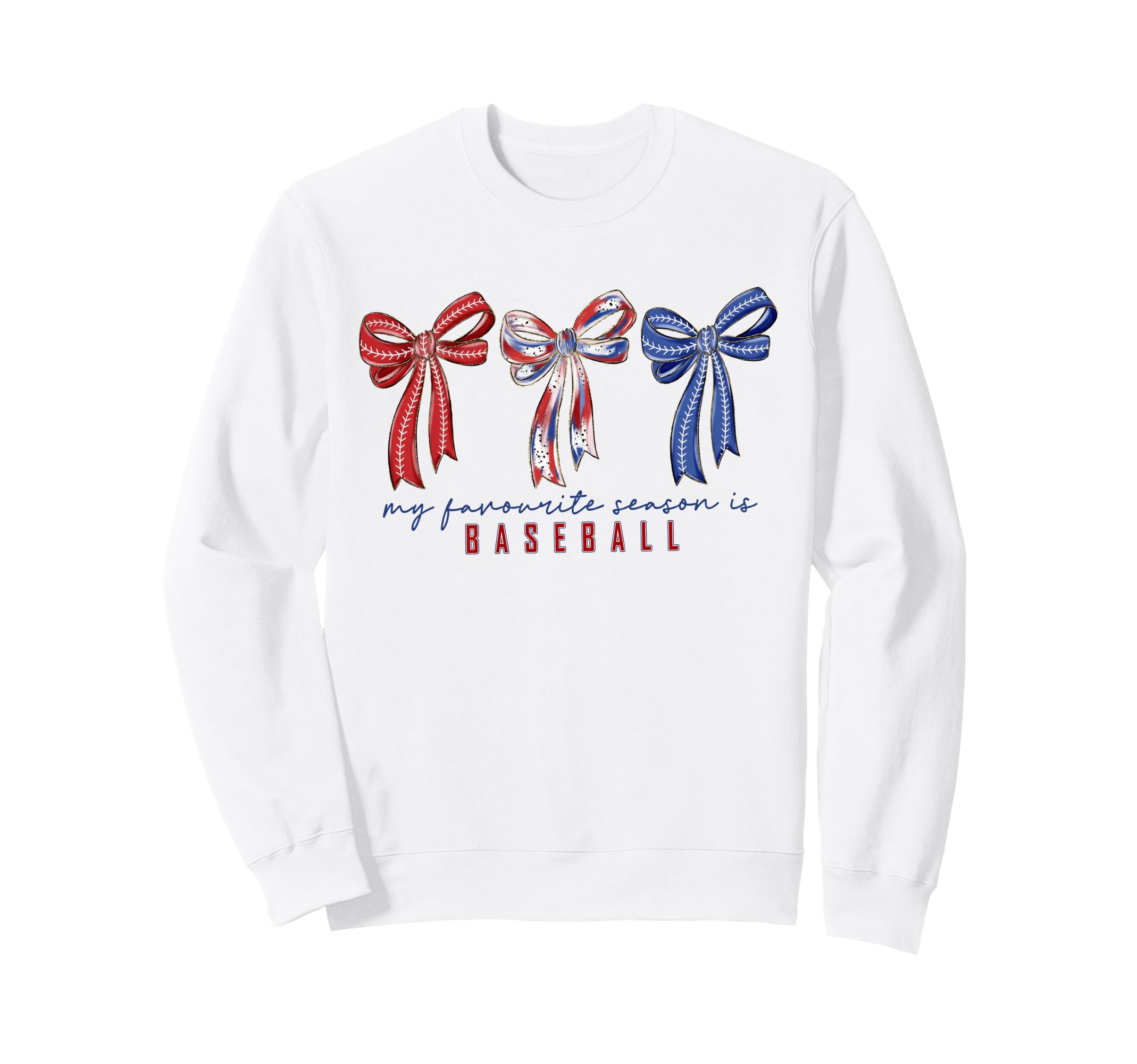 My Favorite Season Is Baseball Sweatshirt - Streetwear Style for Adults - T-Shirt, Sweatshirt, Hoodie