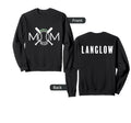 Baseball Mom Sweatshirt - Graphic Print Men Women - T-Shirt, Sweatshirt, Hoodie