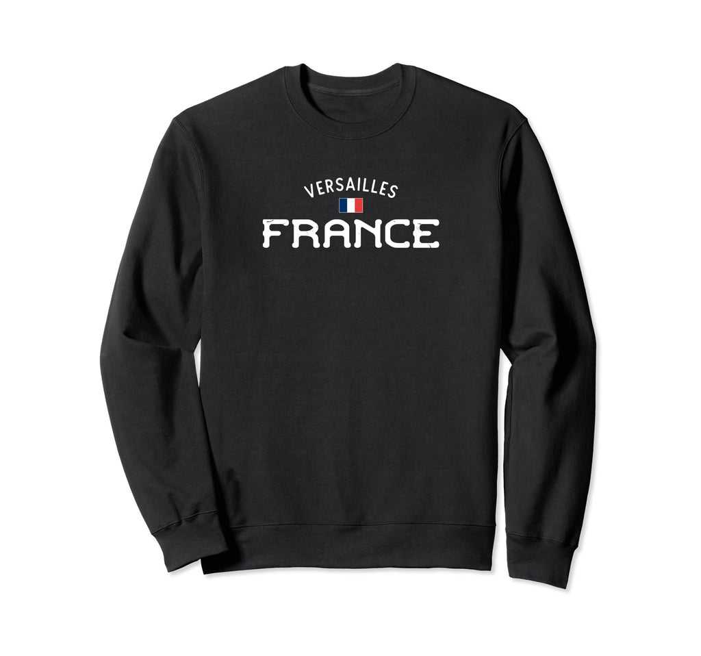 Distressed Versailles France French Sweatshirt - Custom Art Print Unisex - T-Shirt, Sweatshirt, Hoodie