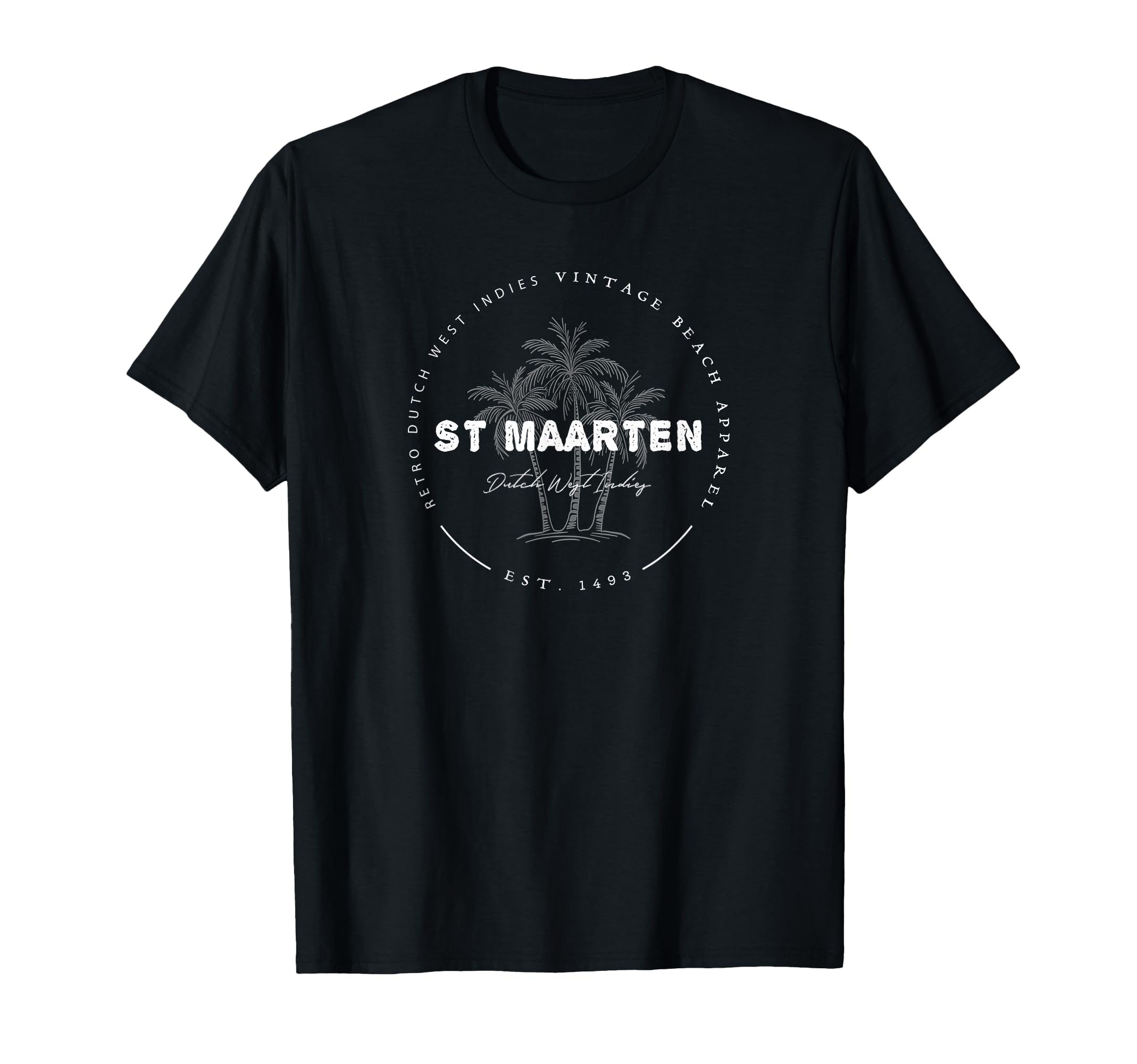 St Maarten Caribbean Palm Tree Saint T-Shirt - Streetwear Style Men Women - T-Shirt, Sweatshirt, Hoodie