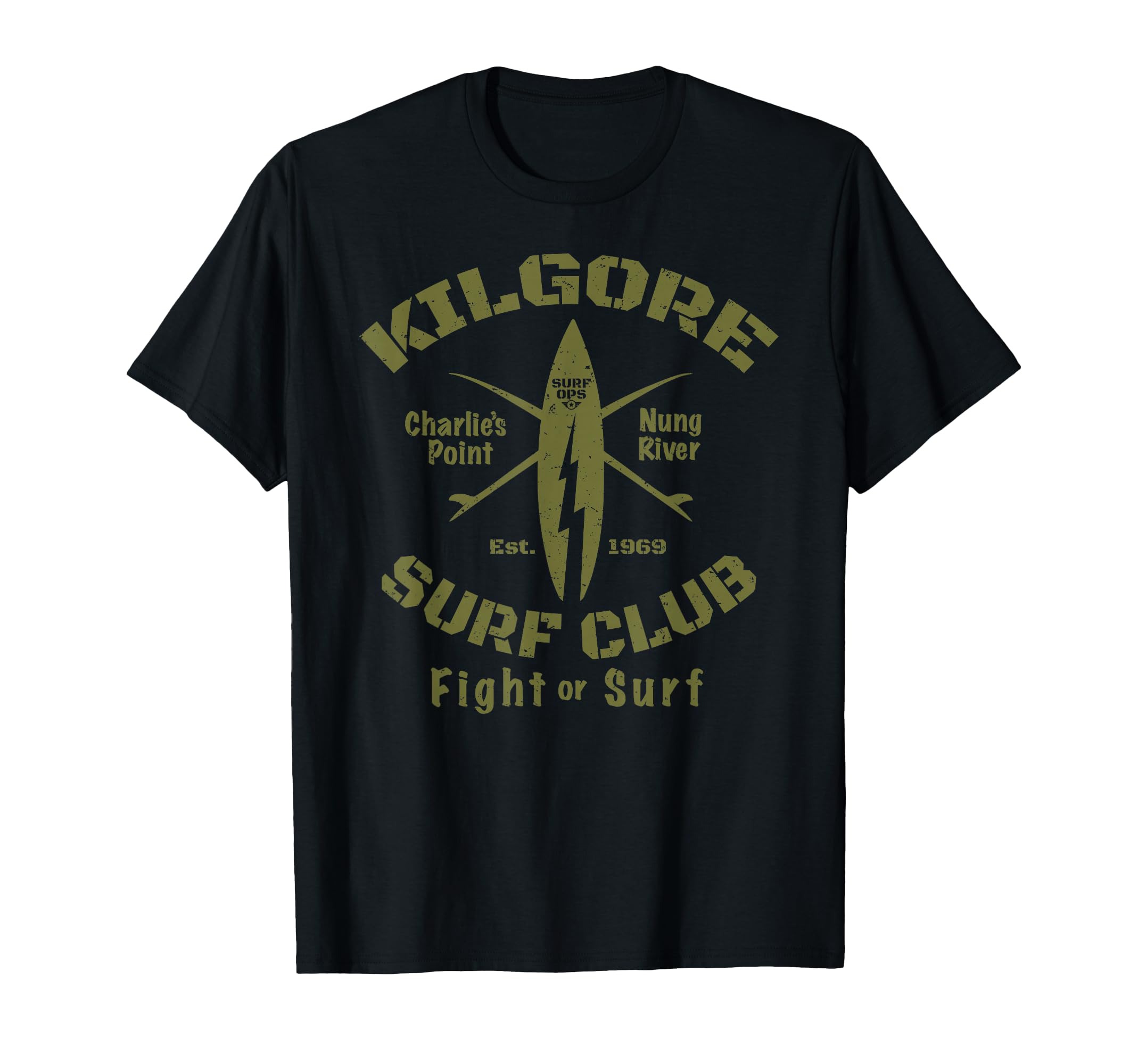 Surf Ops Kilgore Surf Club Surf Or T-Shirt - Novelty Apparel Men Women - T-Shirt, Sweatshirt, Hoodie