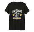 Eric Hosmer Awesome Moms Tri Blend T-Shirt - Minimalist Print for Adults - T-Shirt, Sweatshirt, Hoodie
