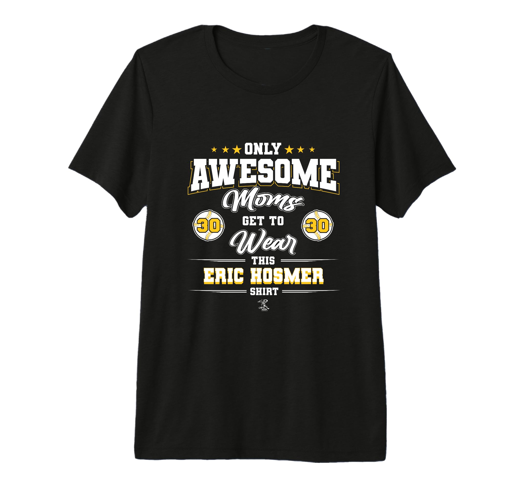 Eric Hosmer Awesome Moms Tri Blend T-Shirt - Minimalist Print for Adults - T-Shirt, Sweatshirt, Hoodie