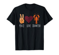Peace Love Crawfish Mardi Gras T-Shirt - Custom Art Print Men Women - T-Shirt, Sweatshirt, Hoodie