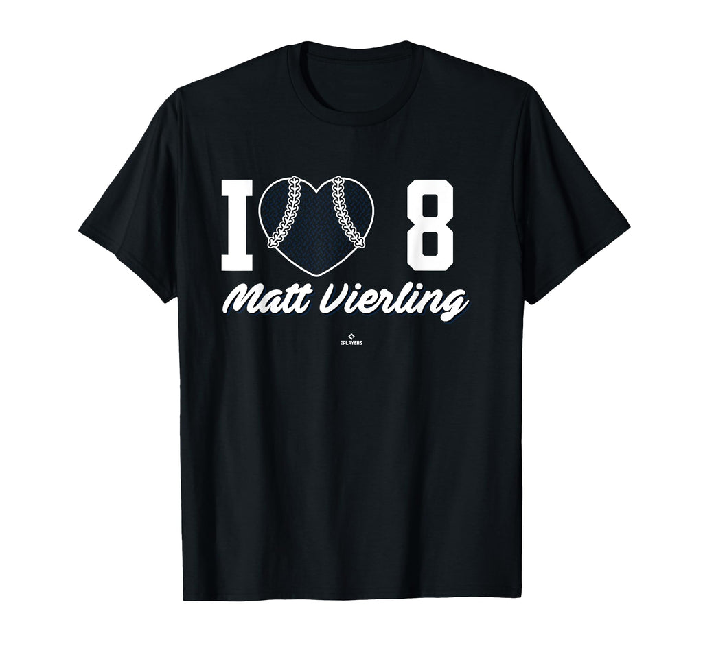 I Heart Baseball Matt Vierling Detroit T-Shirt - Streetwear Style Unisex - T-Shirt, Sweatshirt, Hoodie