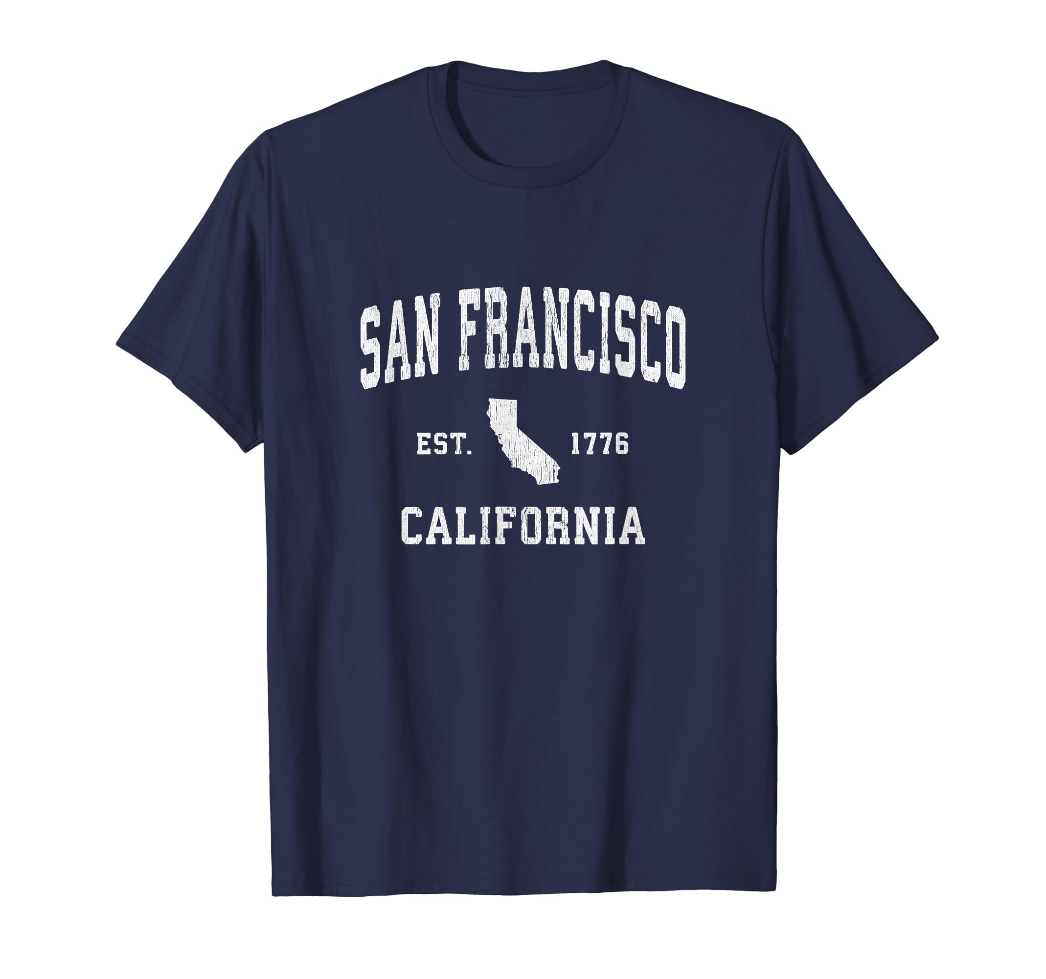 San Francisco Sf California Ca Sports T-Shirt - Casual Everyday Wear Unisex - T-Shirt, Sweatshirt, Hoodie