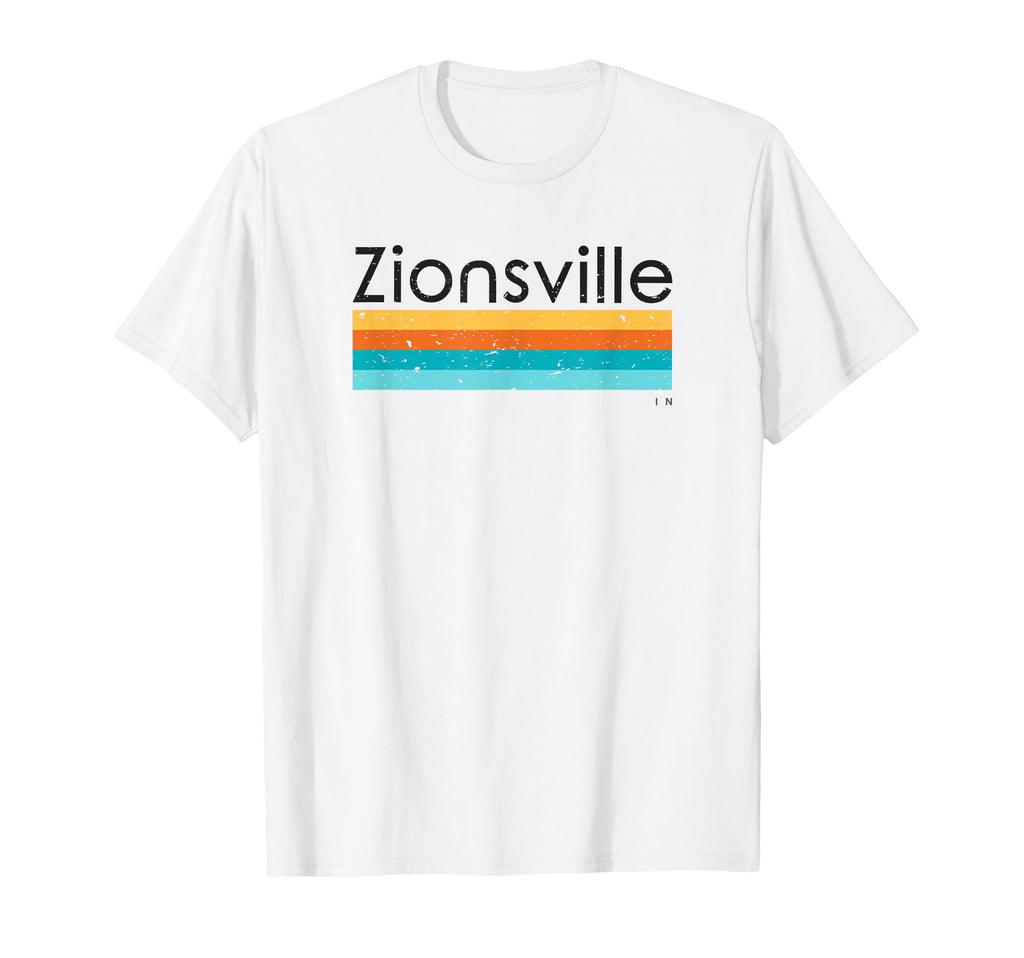 Zionsville T-Shirt - Fun Novelty Design for Adults - T-Shirt, Sweatshirt, Hoodie
