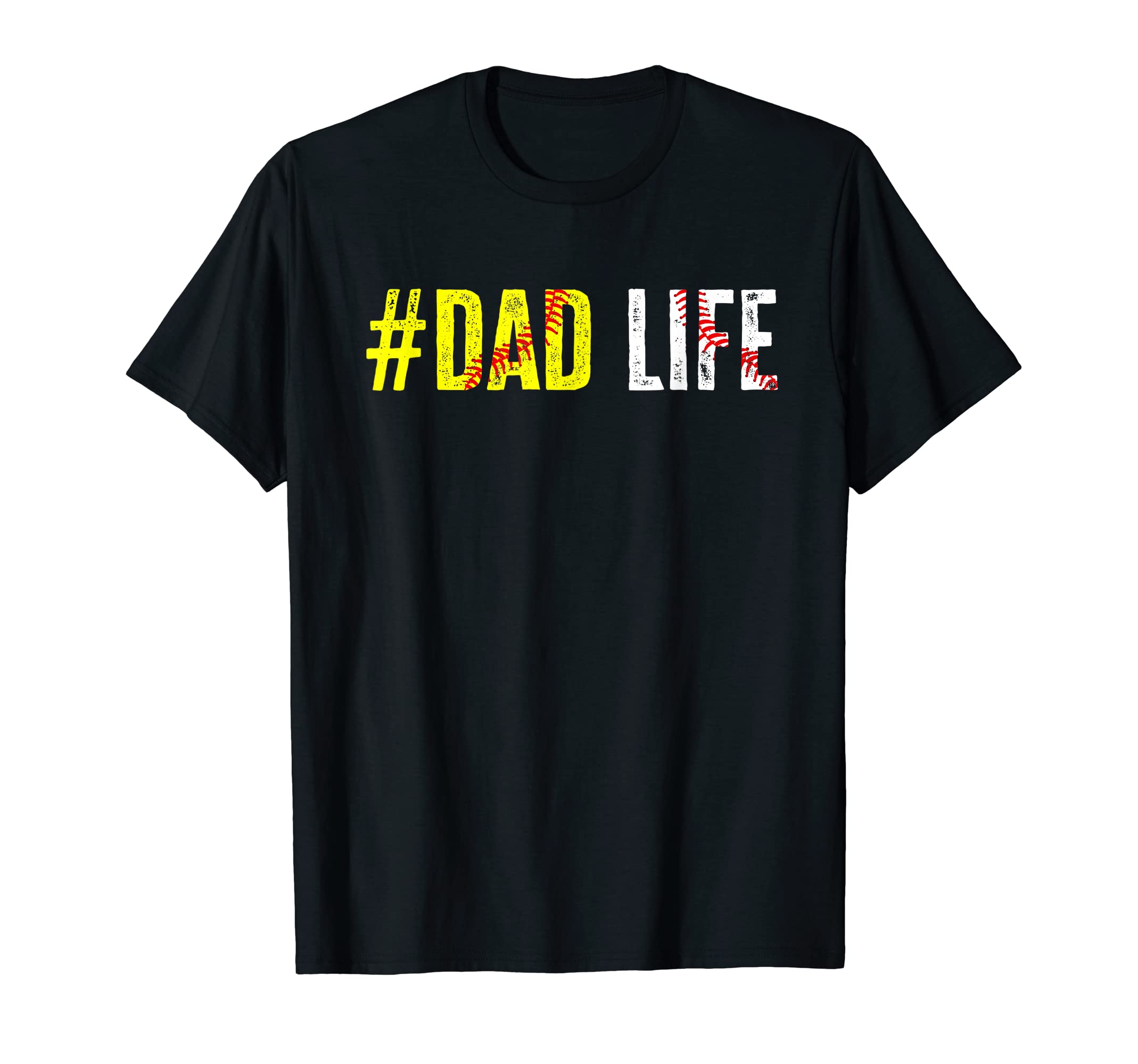 Mens Ball Dad Fathers Day Raising T-Shirt - Unique Graphic for Adults - T-Shirt, Sweatshirt, Hoodie