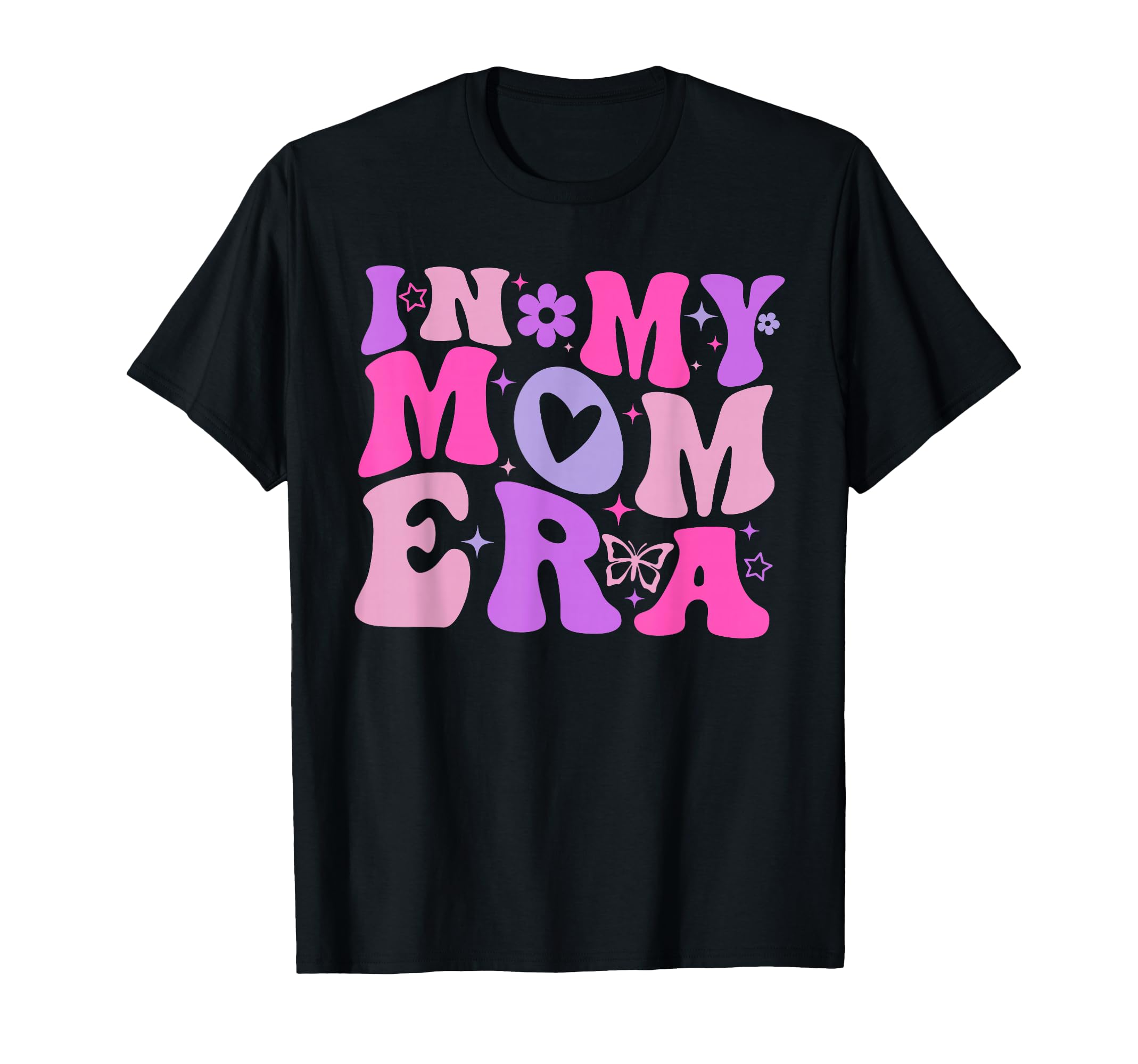 My Mom Era Lover Groovy Mom Mothers Day T-Shirt - Novelty Apparel Unisex - T-Shirt, Sweatshirt, Hoodie