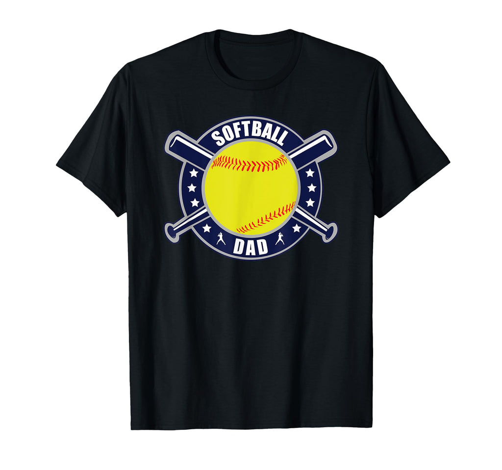 Funny Softball Dad Shirts Softball T-Shirt - Novelty Apparel for Adults - T-Shirt, Sweatshirt, Hoodie
