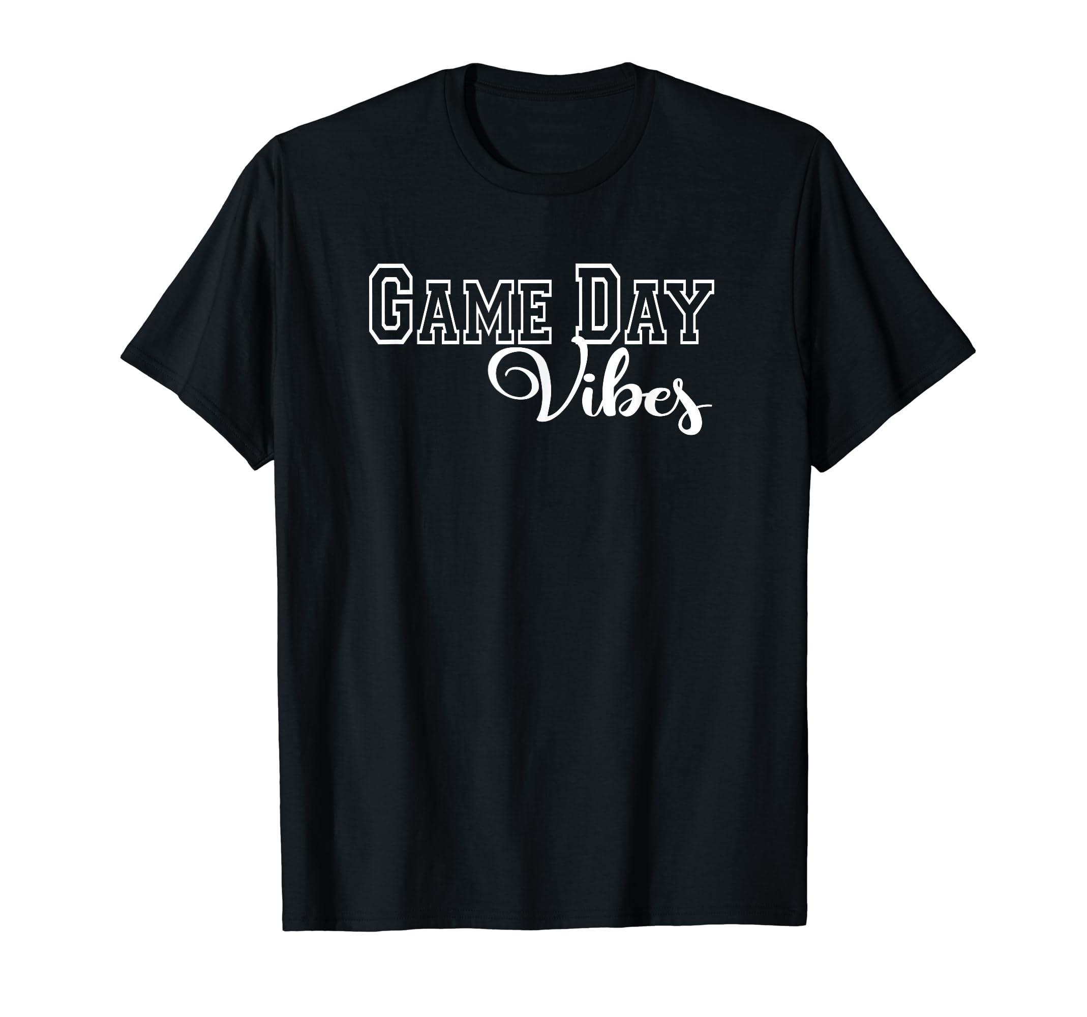 Game Day Vibes Baseball Basketball T-Shirt - Custom Art Print for Adults - T-Shirt, Sweatshirt, Hoodie