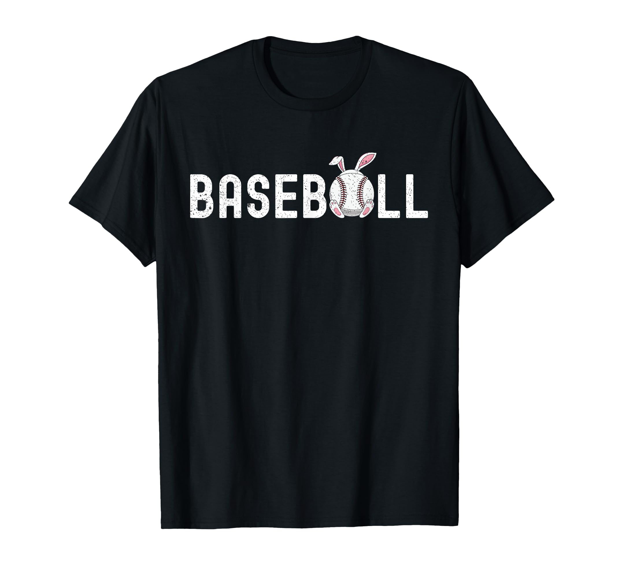 Baseball Easter Bunny Ears Funny T-Shirt - Trendy Graphic for Adults - T-Shirt, Sweatshirt, Hoodie