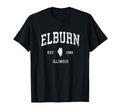Elburn Illinois Il Athletic Sports T-Shirt - Aesthetic Graphic Unisex - T-Shirt, Sweatshirt, Hoodie