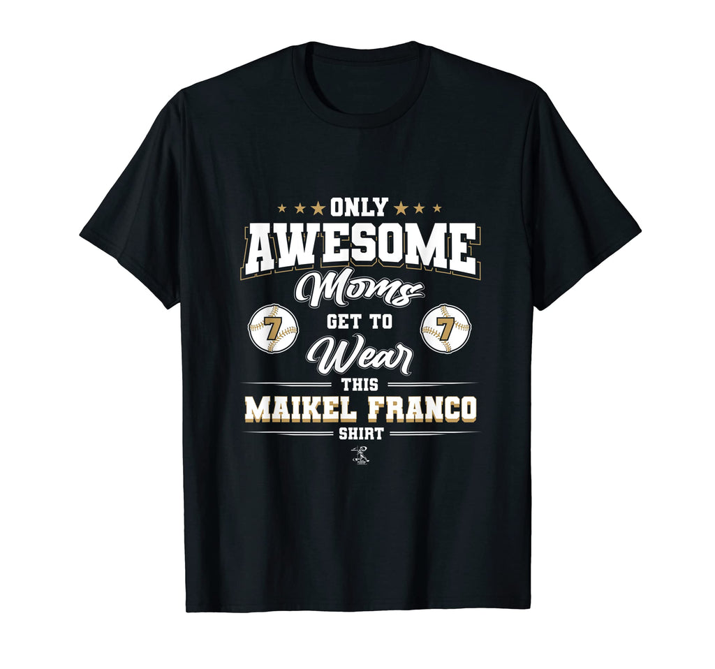 Maikel Franco Awesome Moms T-Shirt - Novelty Apparel for Adults - T-Shirt, Sweatshirt, Hoodie