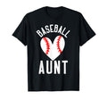 Baseball Aunt Family Matching Aunt T-Shirt - Fun Novelty Design for Adults - T-Shirt, Sweatshirt, Hoodie