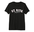 St Rita Pray Us Baseball Mama Patron T-Shirt - Streetwear Style Unisex - T-Shirt, Sweatshirt, Hoodie