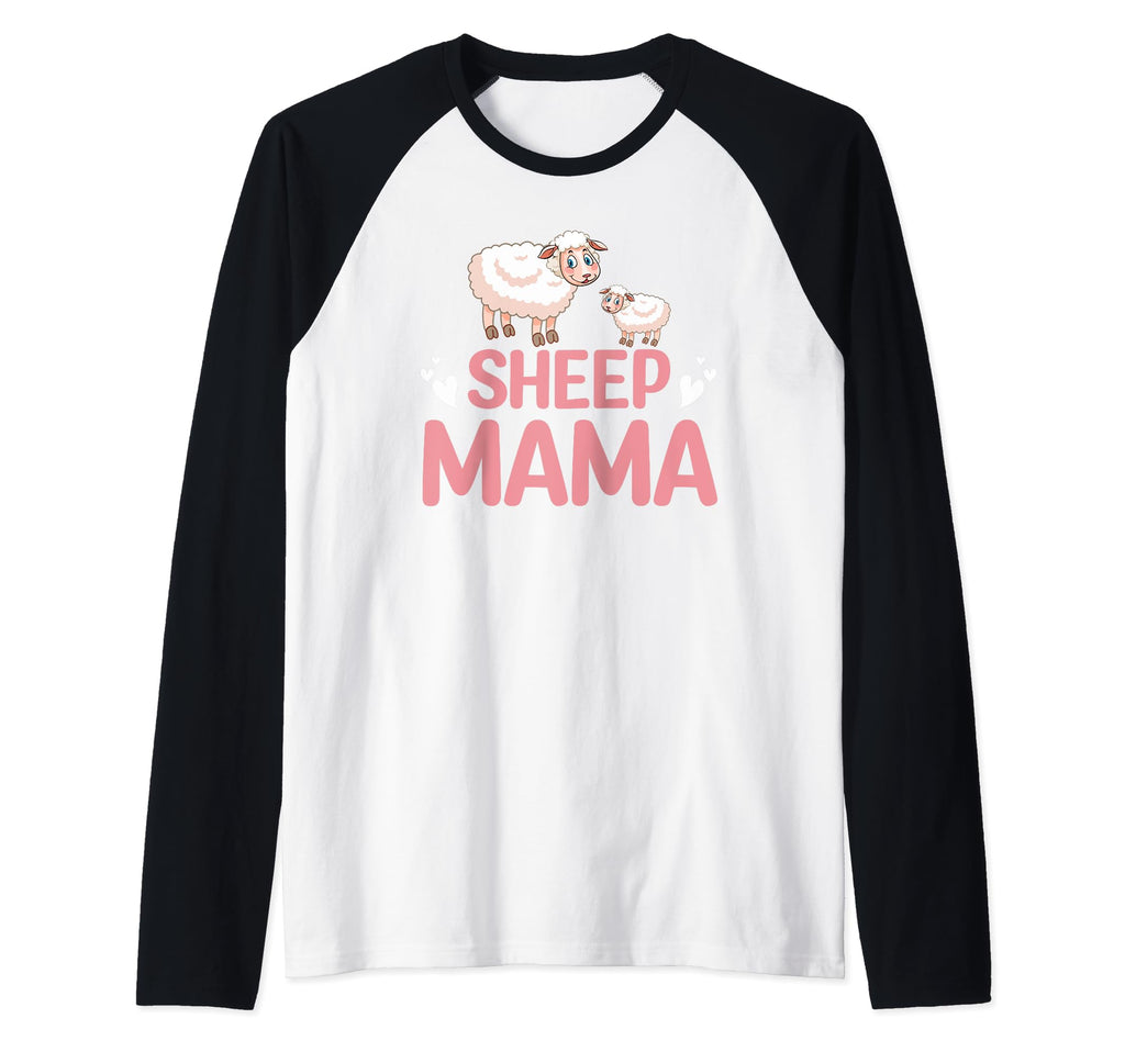 Sheep Mama Mother Lamb Wool Gift Hoodie - Fun Novelty Design Men Women - T-Shirt, Sweatshirt, Hoodie