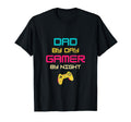 Mens Dad Day Gamer Night Gamer Dad T-Shirt - Trendy Graphic Men Women - T-Shirt, Sweatshirt, Hoodie