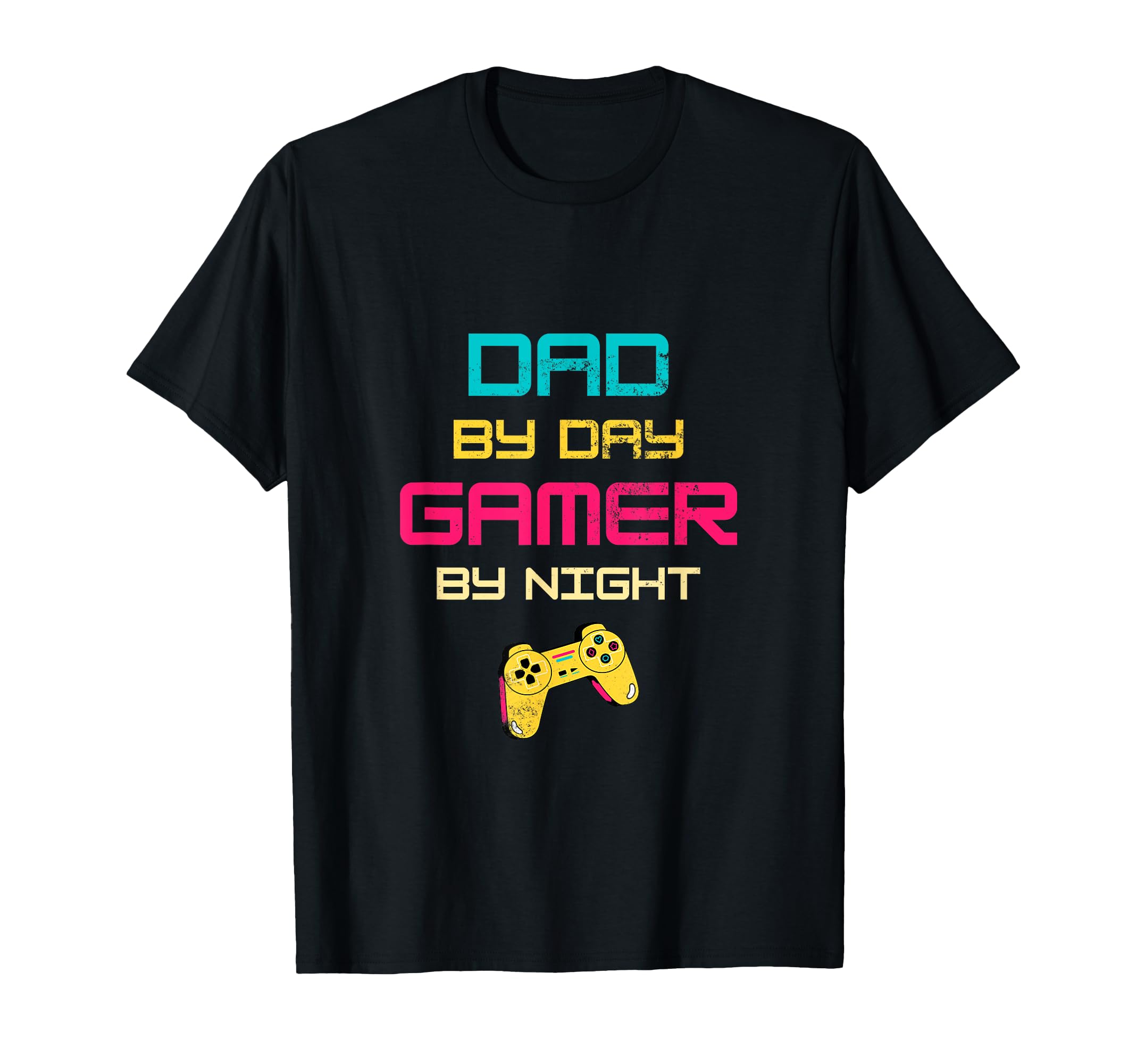 Mens Dad Day Gamer Night Gamer Dad T-Shirt - Trendy Graphic Men Women - T-Shirt, Sweatshirt, Hoodie