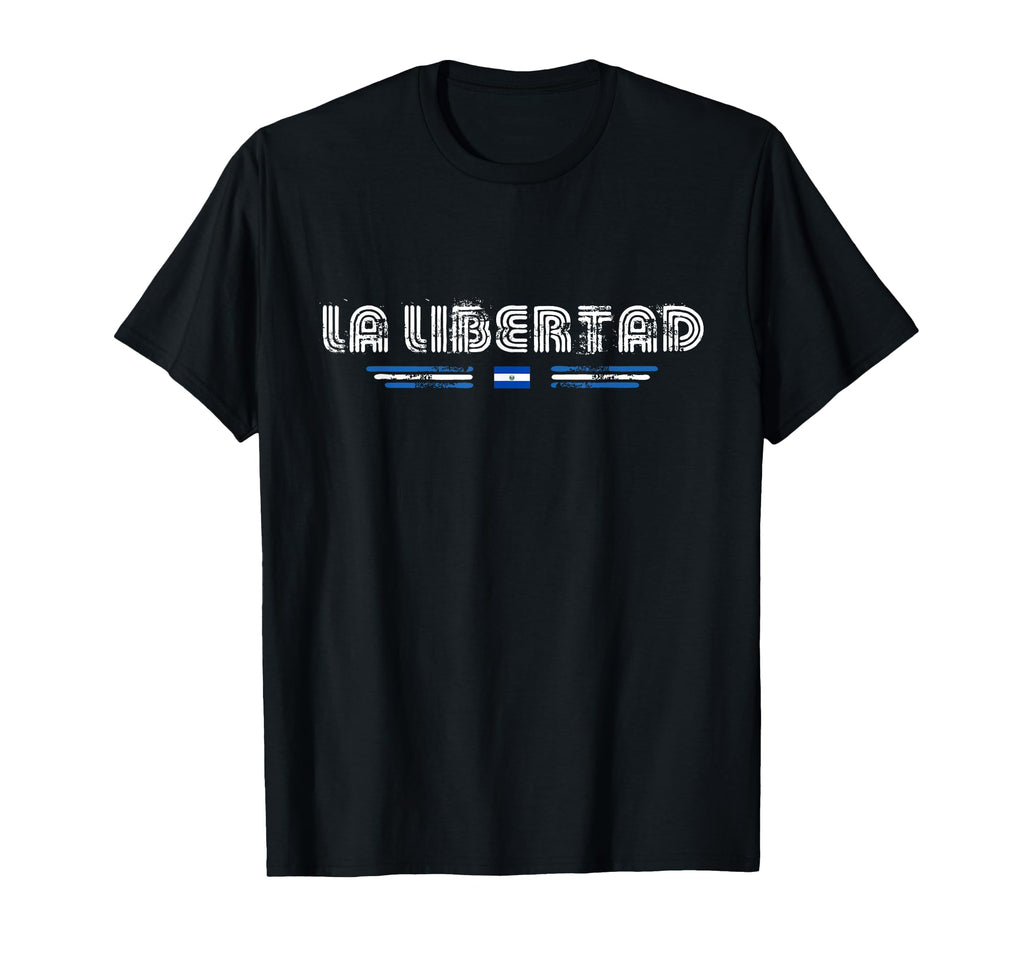 La Libertad El Salvador 70S 80S Type T-Shirt - Unique Graphic Men Women - T-Shirt, Sweatshirt, Hoodie