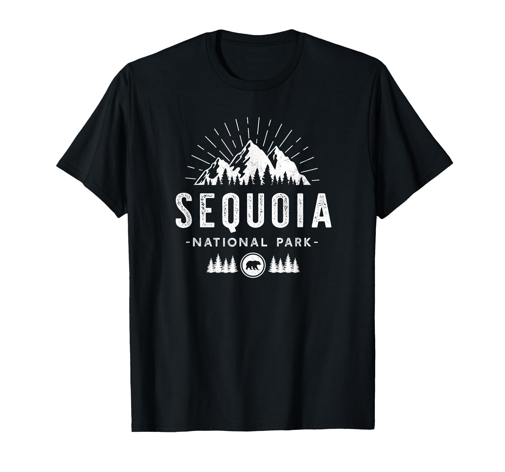 Sequoia National Park Hiking T-Shirt - Casual Everyday Wear for Adults - T-Shirt, Sweatshirt, Hoodie