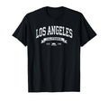 Los Angeles California Ca Distressed La T-Shirt - Minimalist Print Unisex - T-Shirt, Sweatshirt, Hoodie
