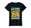 Let Your Light Shine 70S Boho T-Shirt - Novelty Apparel Men Women - T-Shirt, Sweatshirt, Hoodie