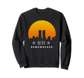 New York City Skyline Sunset Sweatshirt - Unique Graphic Men Women - T-Shirt, Sweatshirt, Hoodie