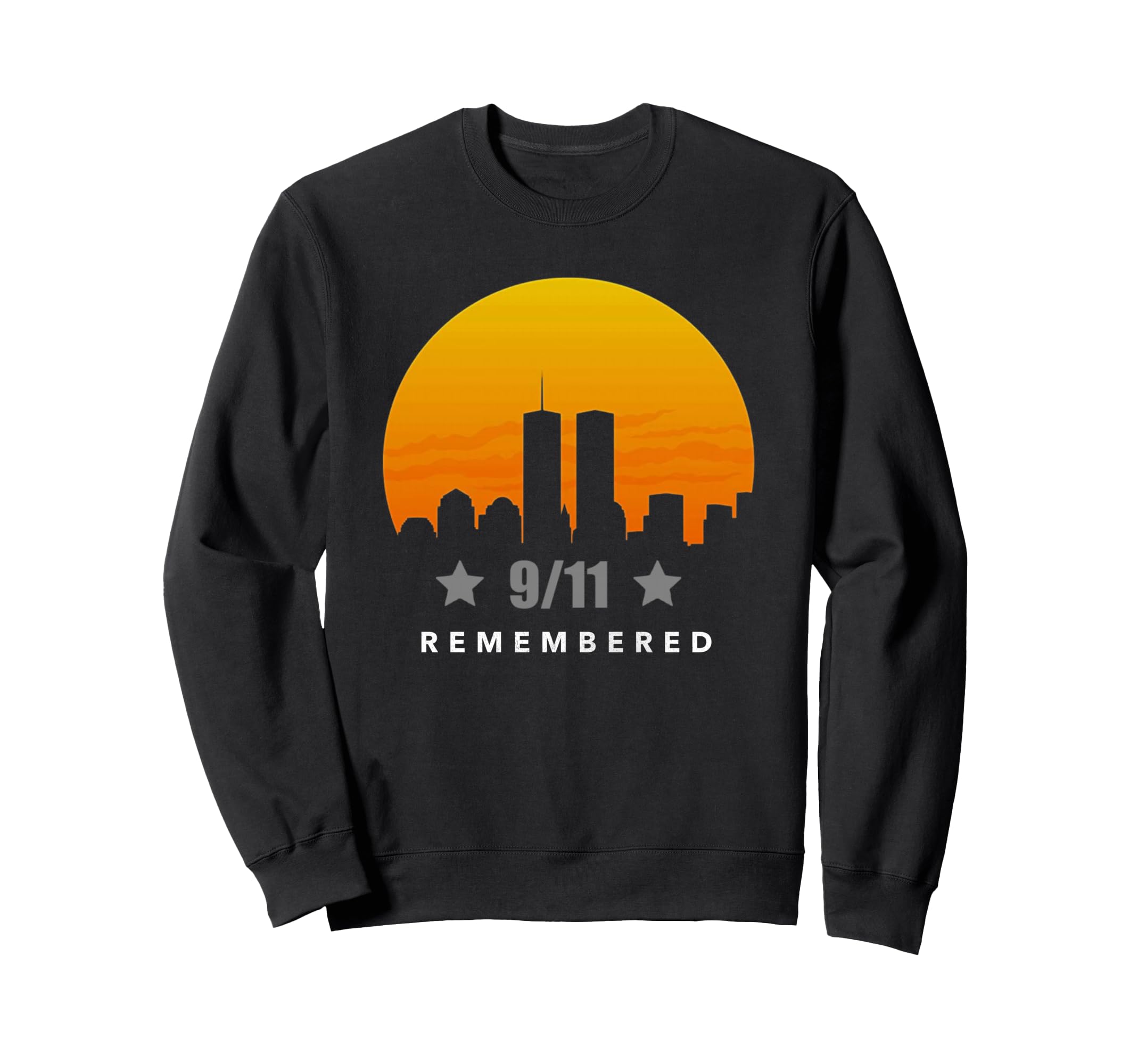 New York City Skyline Sunset Sweatshirt - Unique Graphic Men Women - T-Shirt, Sweatshirt, Hoodie