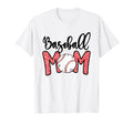 Funny Baseball Mom Leopard 4 Softball T-Shirt - Custom Art Print Unisex - T-Shirt, Sweatshirt, Hoodie