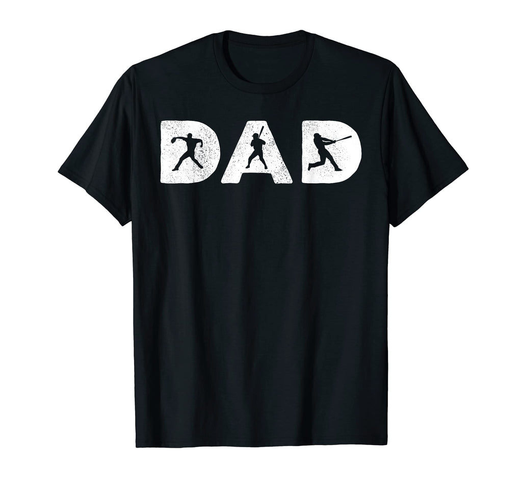 Mens Fathers Day Baseball Dad Daddy T-Shirt - Casual Everyday Wear Unisex - T-Shirt, Sweatshirt, Hoodie