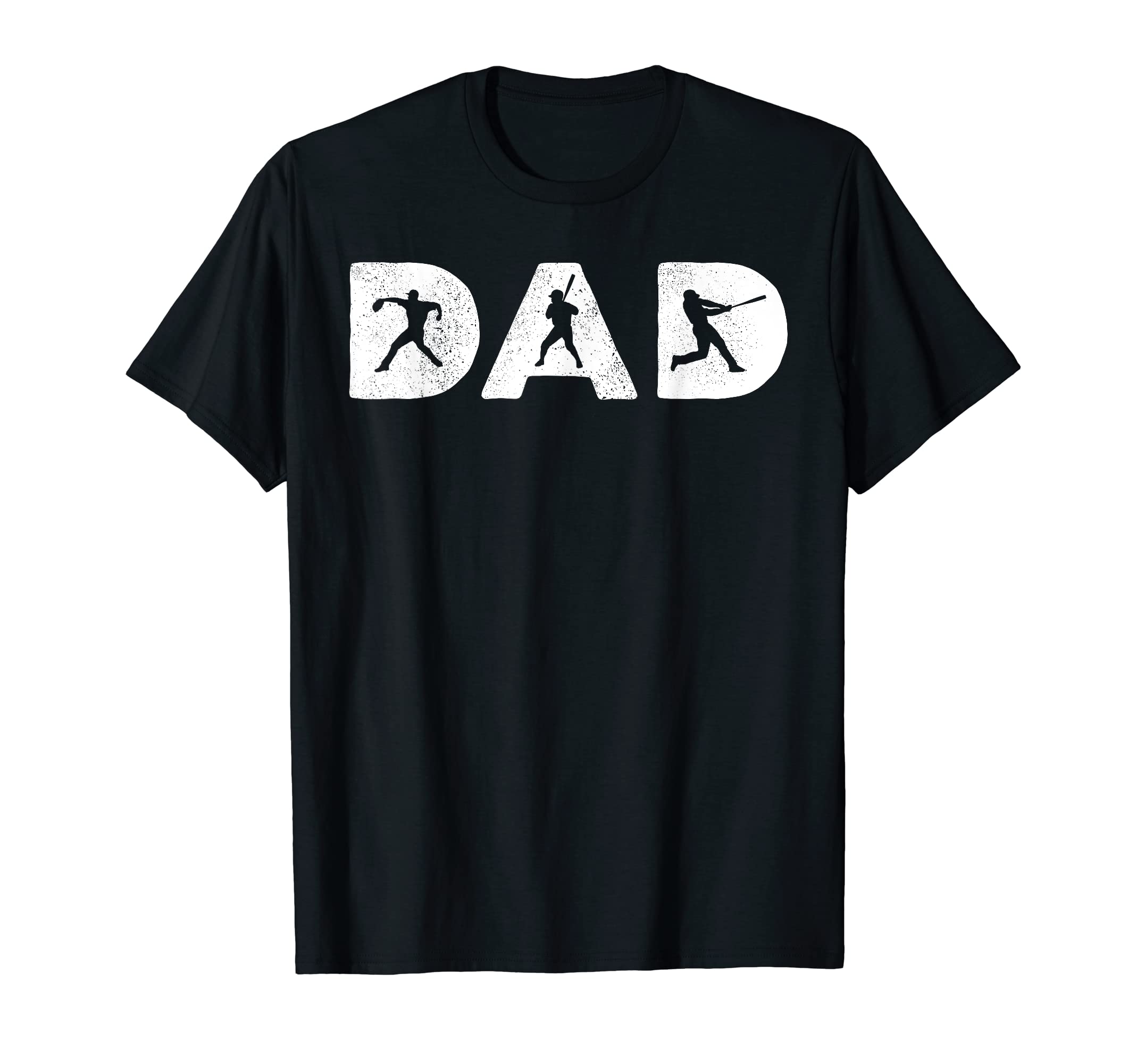 Mens Fathers Day Baseball Dad Daddy T-Shirt - Casual Everyday Wear Unisex - T-Shirt, Sweatshirt, Hoodie