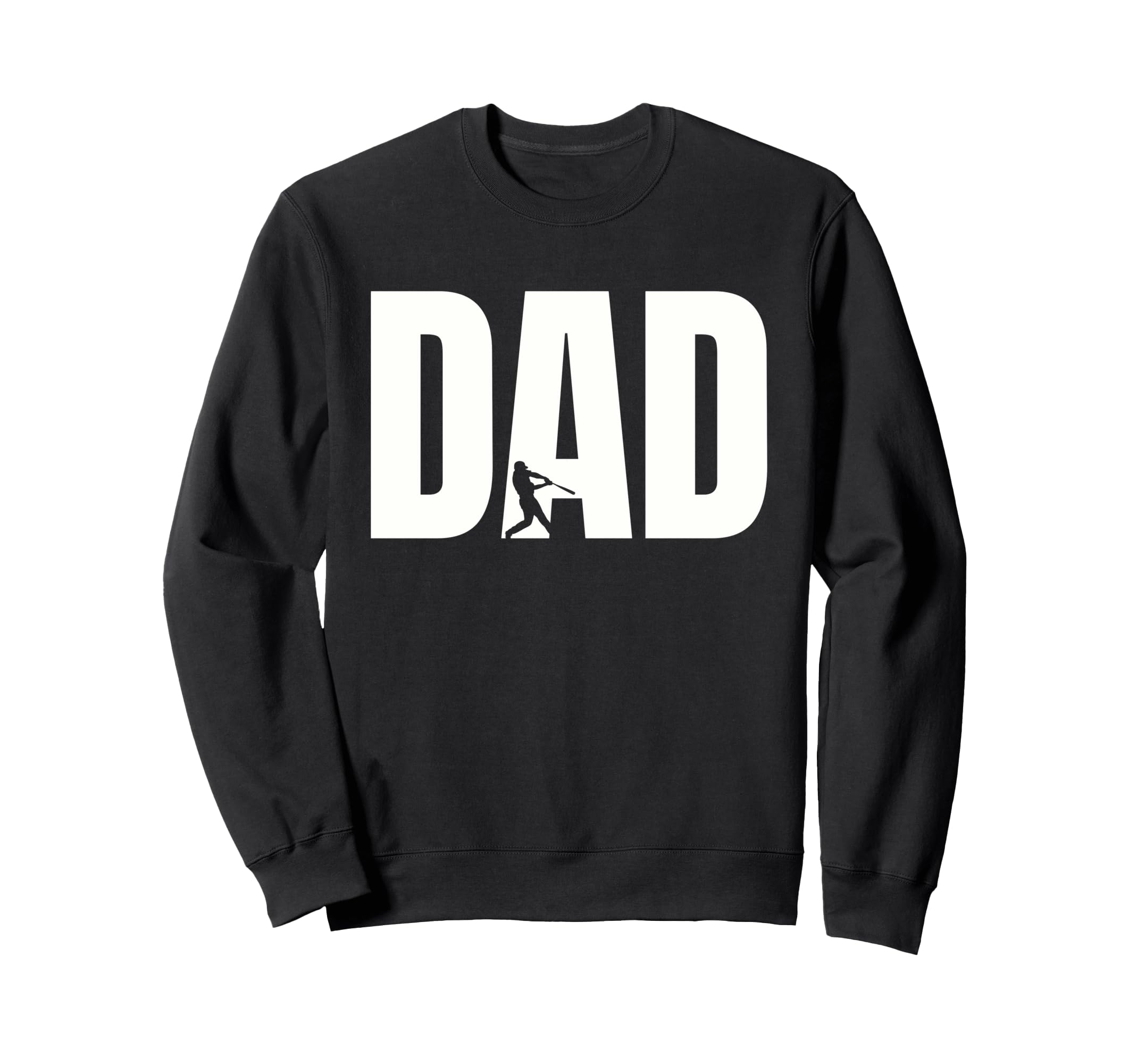 Baseball Dad Fathers Day Sweatshirt - Streetwear Style Unisex - T-Shirt, Sweatshirt, Hoodie