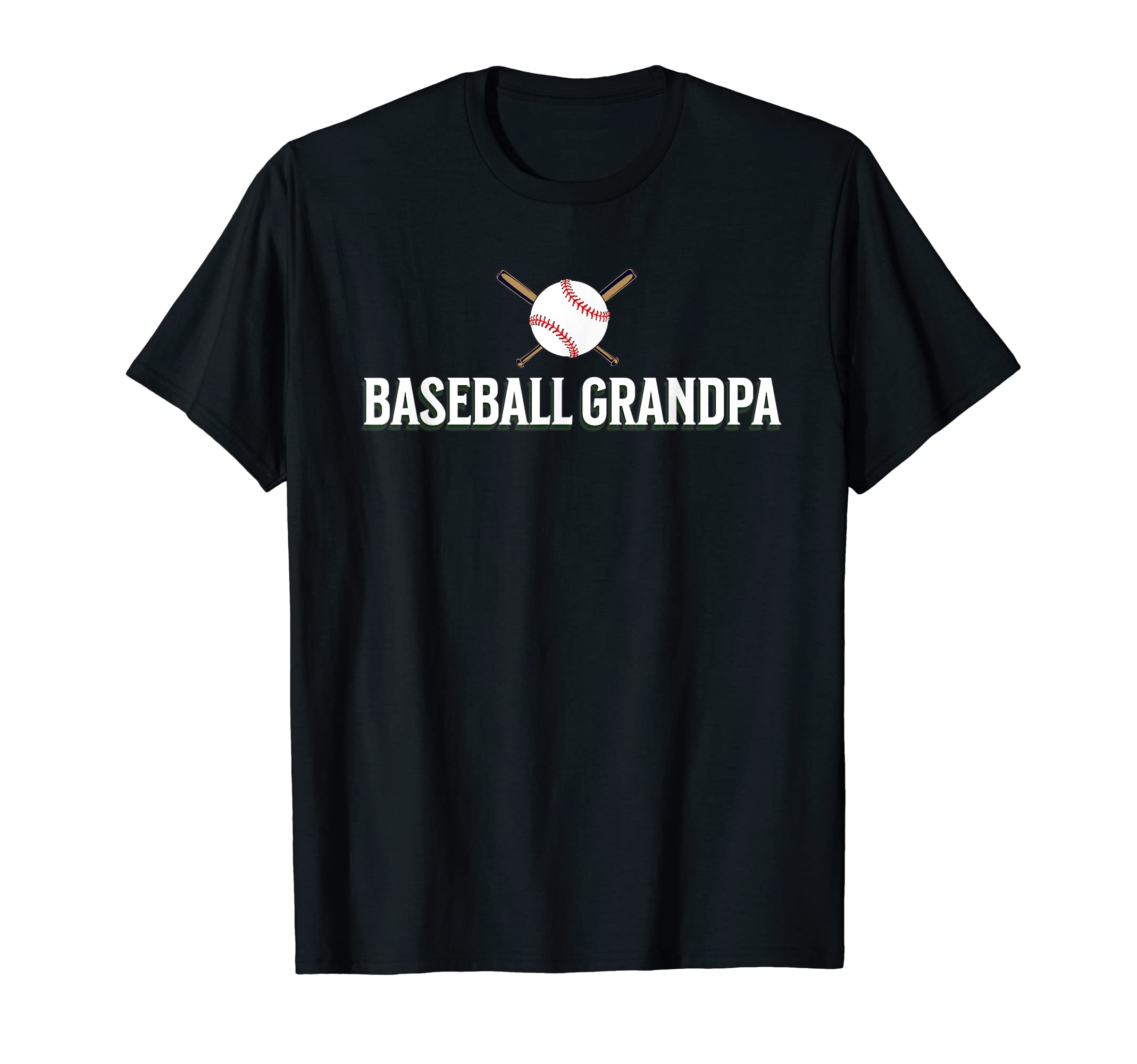 Baseball Grandpa Grandfather T-Shirt - Minimalist Print for Adults - T-Shirt, Sweatshirt, Hoodie