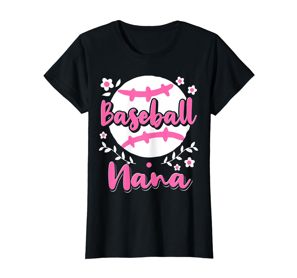 Baseball Nana Baseball Grandma T-Shirt - Custom Art Print Unisex - T-Shirt, Sweatshirt, Hoodie