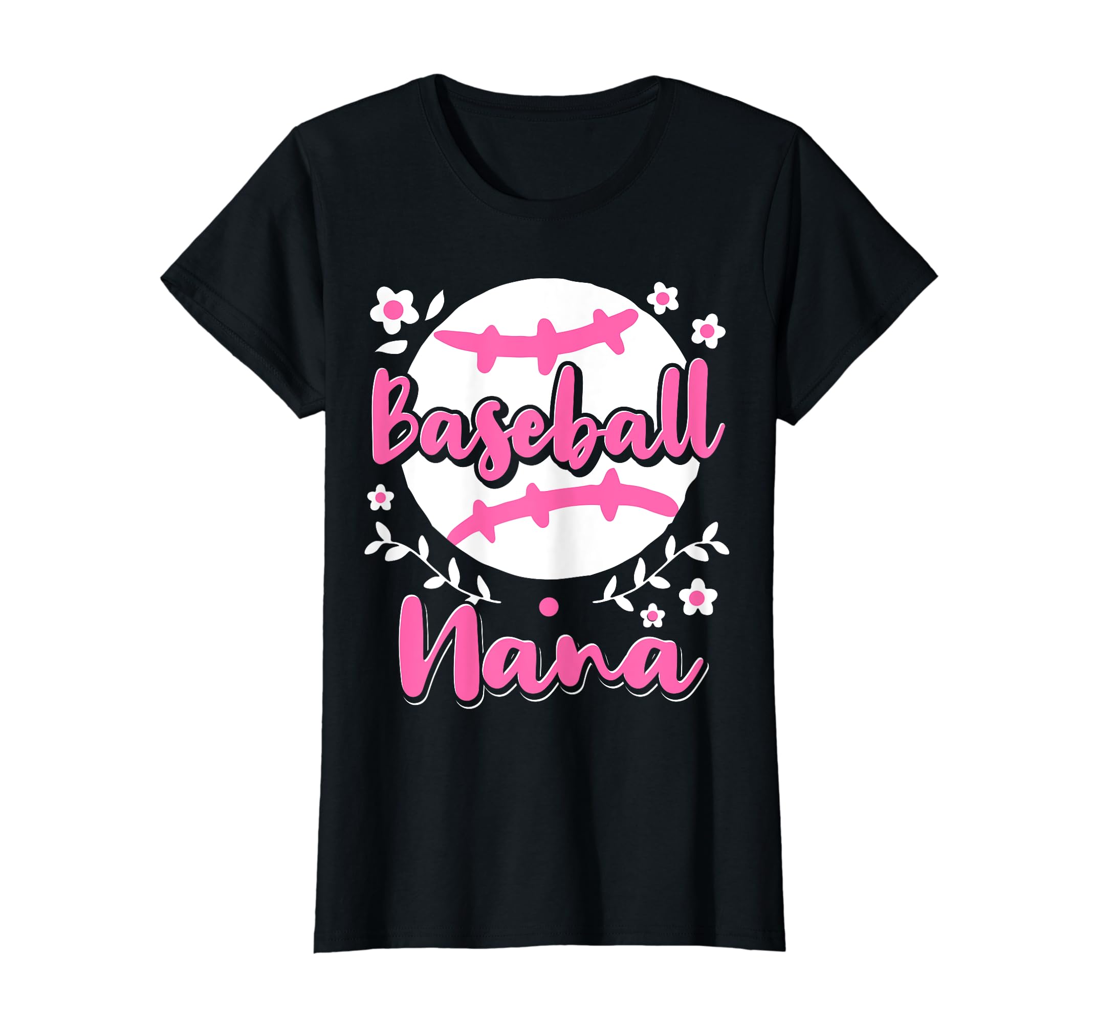 Baseball Nana Baseball Grandma T-Shirt - Custom Art Print Unisex - T-Shirt, Sweatshirt, Hoodie