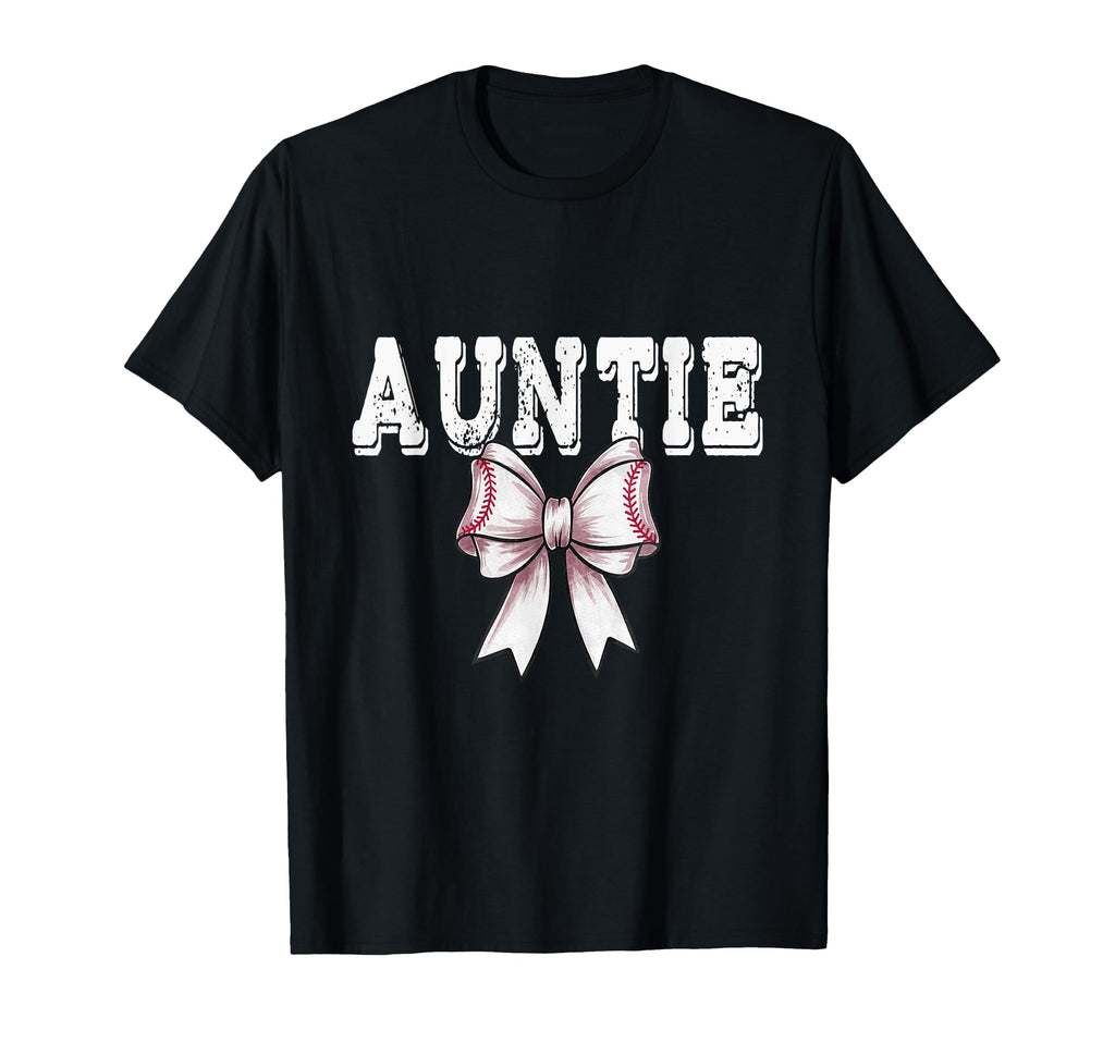 Coquette Baseball Bow Mom Sister T-Shirt - Unique Graphic Men Women - T-Shirt, Sweatshirt, Hoodie