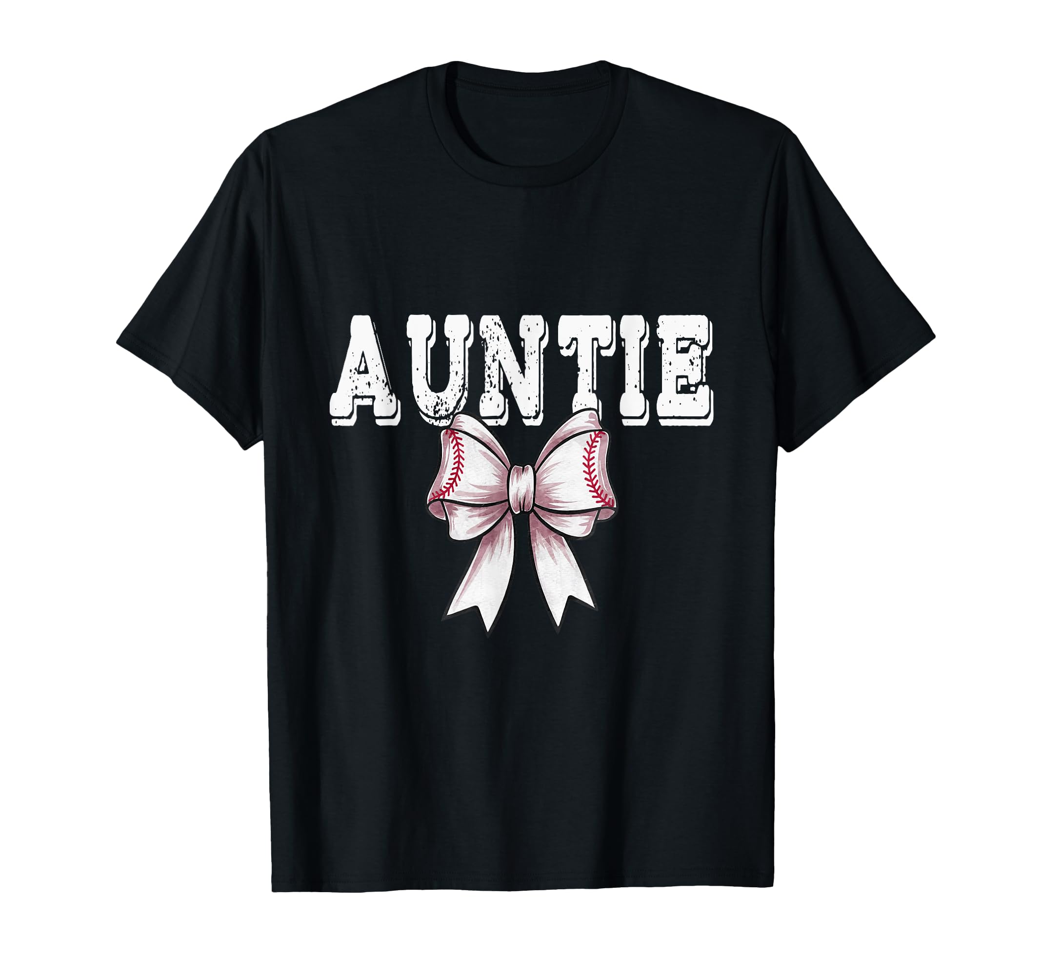Coquette Baseball Bow Mom Sister T-Shirt - Unique Graphic Men Women - T-Shirt, Sweatshirt, Hoodie