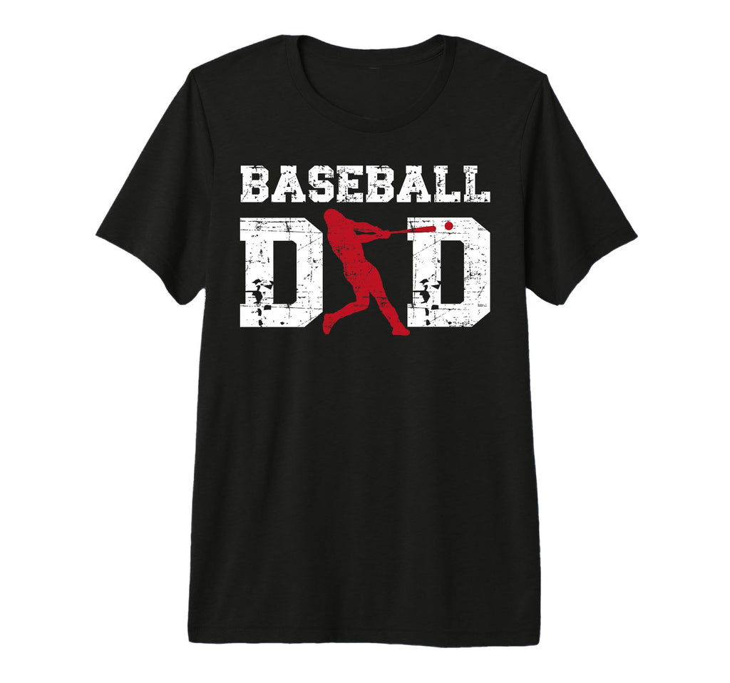 Baseball Dad Fathers Day Daddy Grandpa T-Shirt - Unique Graphic Unisex - T-Shirt, Sweatshirt, Hoodie