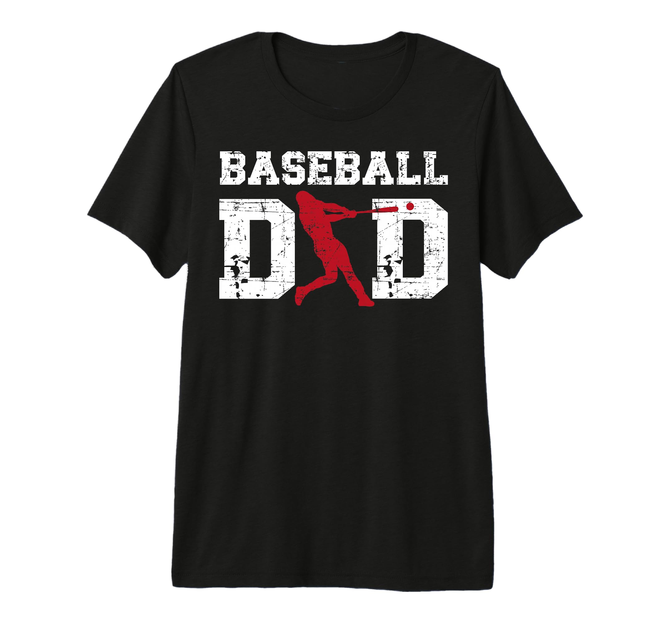 Baseball Dad Fathers Day Daddy Grandpa T-Shirt - Unique Graphic Unisex - T-Shirt, Sweatshirt, Hoodie